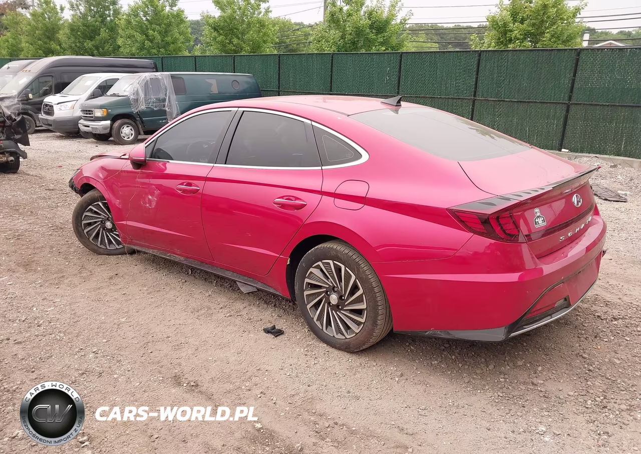 2021 Hyundai Sonata Sel VIN:KMHL34JJXMA035000 - 3