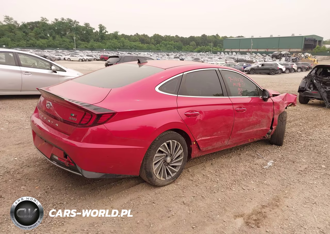 2021 Hyundai Sonata Sel VIN:KMHL34JJXMA035000 - 4