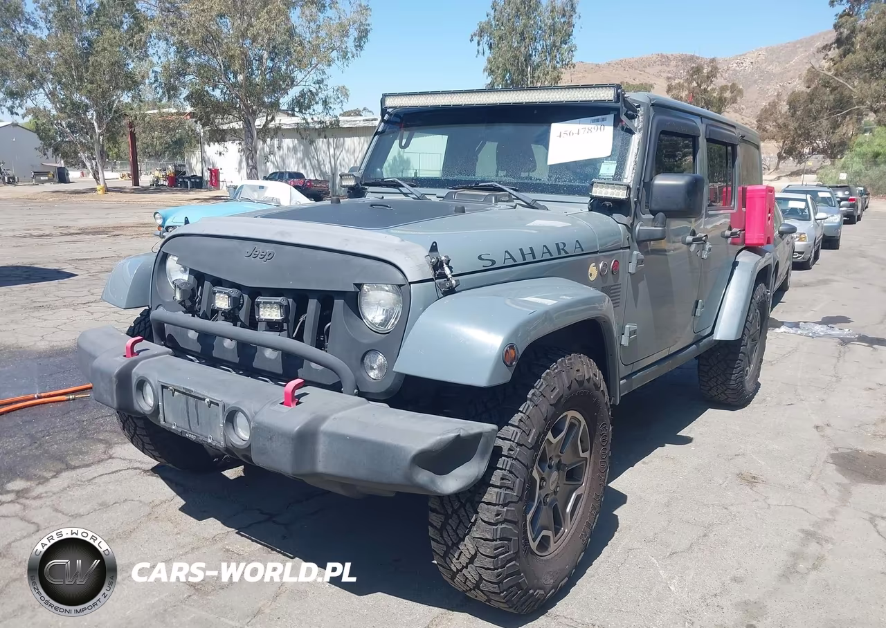 2014 Jeep Wrangler Unlimited Sahara VIN:1C4BJWEGXEL284029 - 2