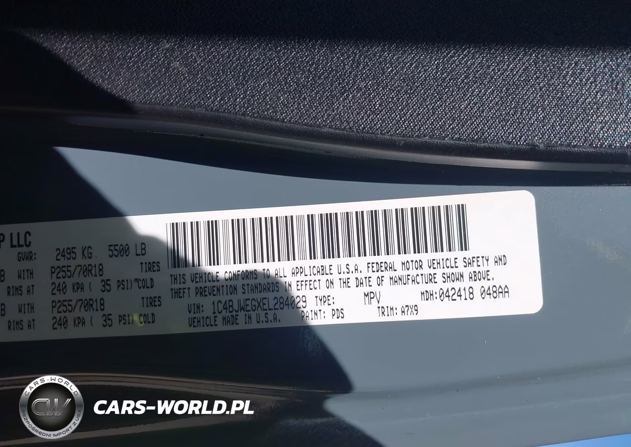 2014 Jeep Wrangler Unlimited Sahara VIN:1C4BJWEGXEL284029 - 9
