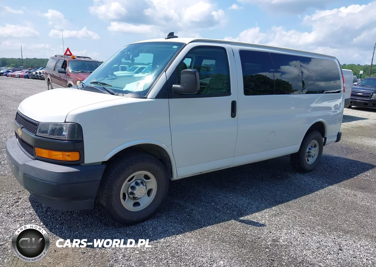 2020 Chevrolet Express Passenger Rwd 2500 Regular Wheelbase Ls VIN:1GAWGEFP1L1233531 - 2