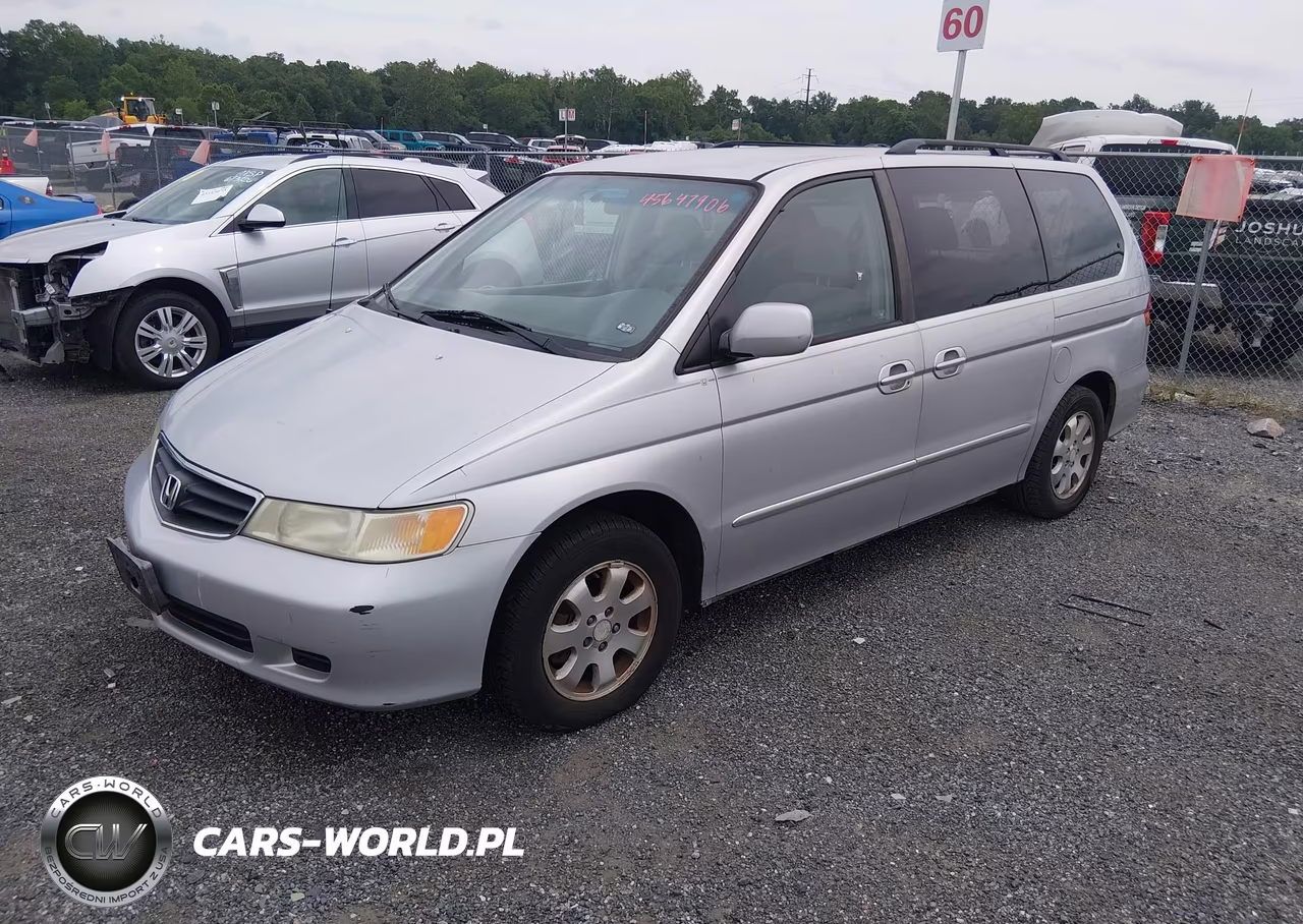 2002 Honda Odyssey Ex VIN:2HKRL18642H554192 - 2