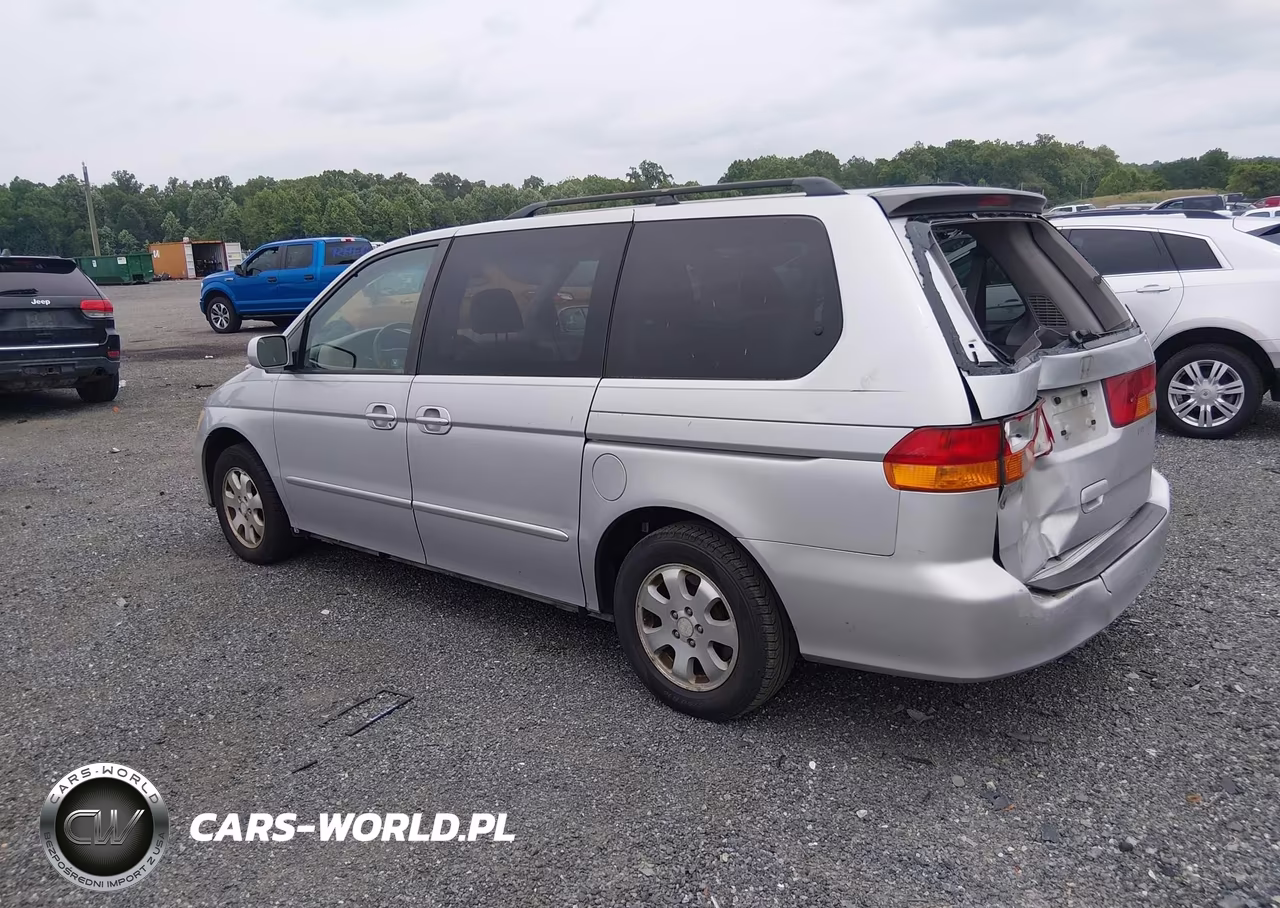 2002 Honda Odyssey Ex VIN:2HKRL18642H554192 - 3
