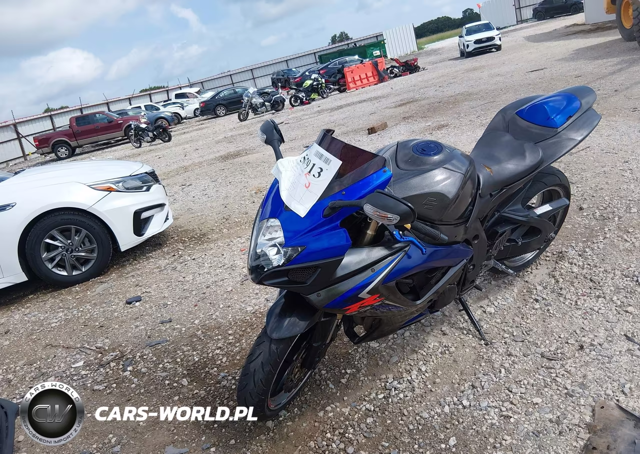 2006 Suzuki Gsx-R600 K6 VIN:JS1GN7DA362100726 - 2