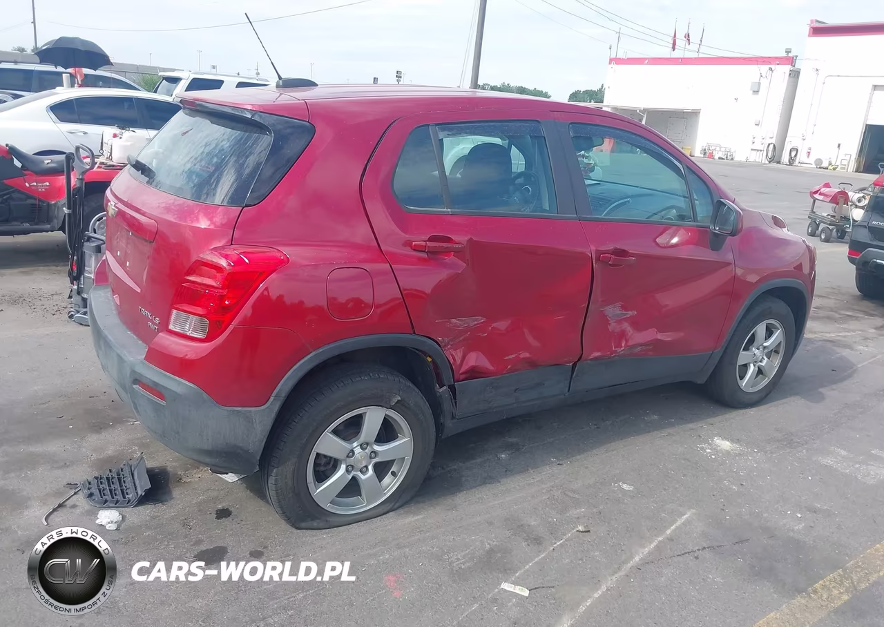 2015 Chevrolet Trax Ls VIN:KL7CJPSB7FB179701 - 4