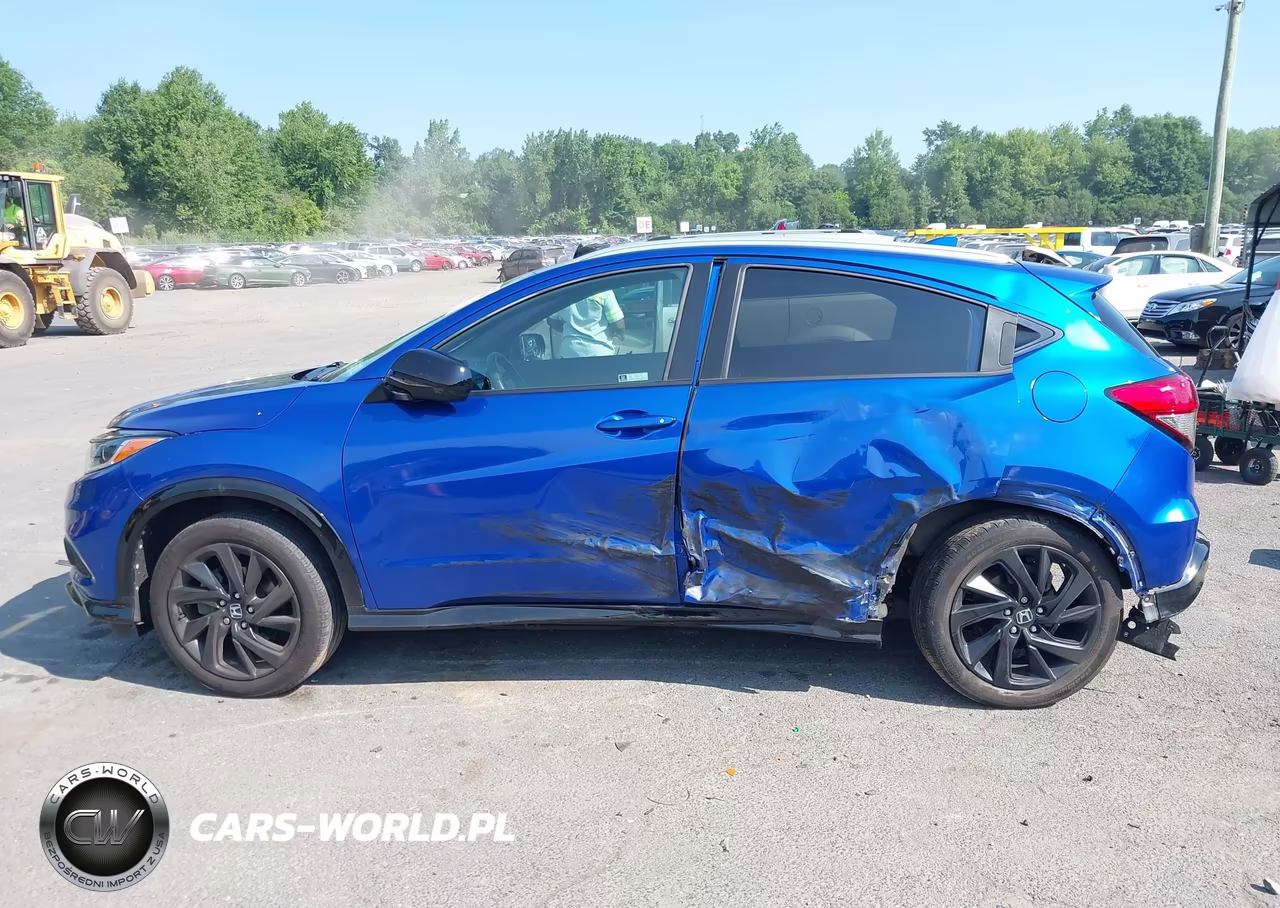 2021 Honda Hr-V Awd Sport VIN:3CZRU6H10MM755626 - 15
