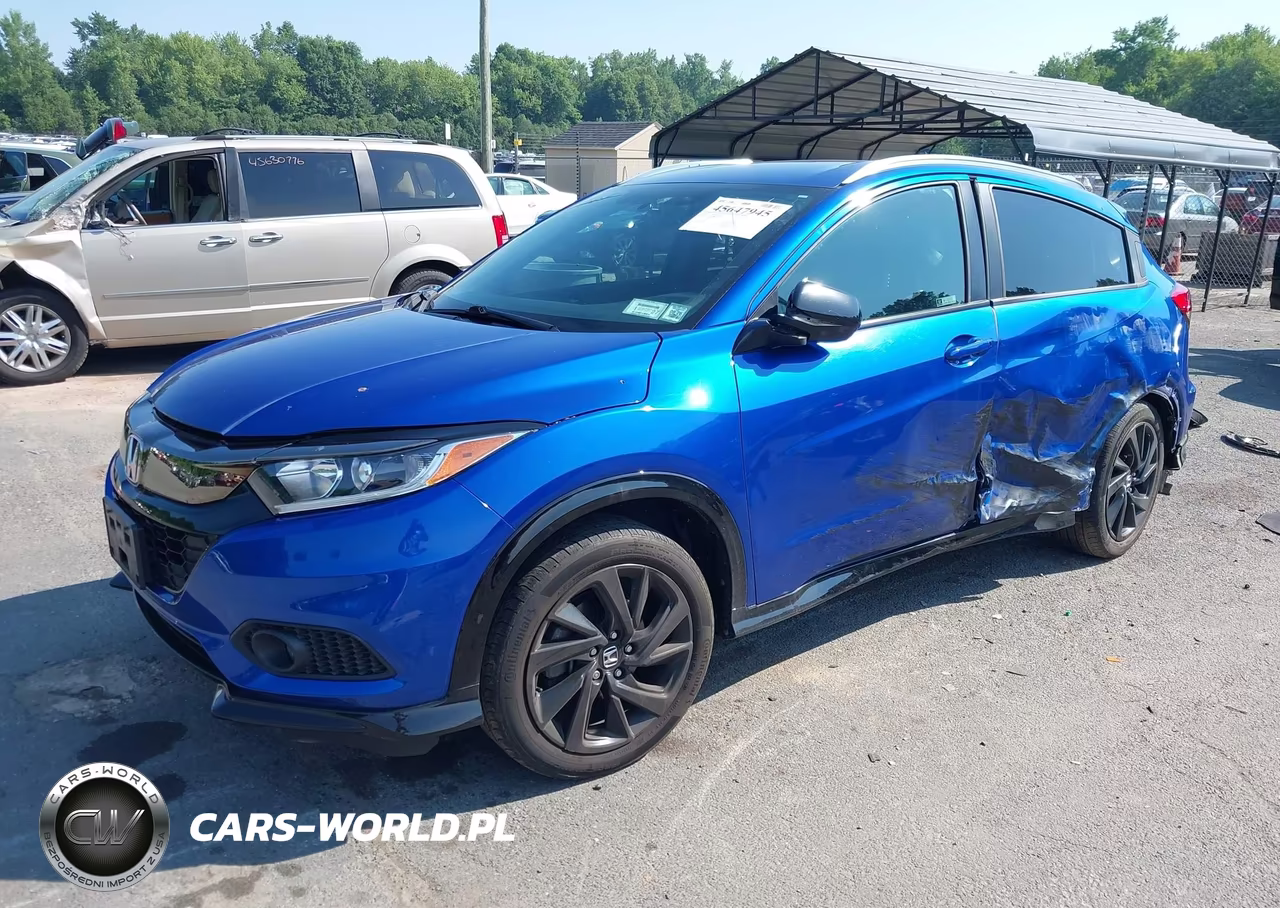 2021 Honda Hr-V Awd Sport VIN:3CZRU6H10MM755626 - 2