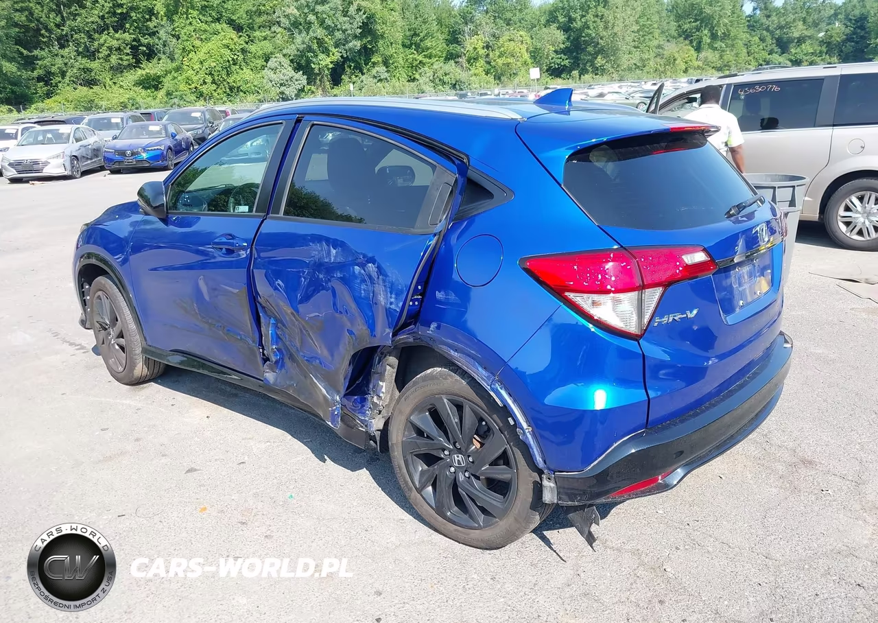 2021 Honda Hr-V Awd Sport VIN:3CZRU6H10MM755626 - 3