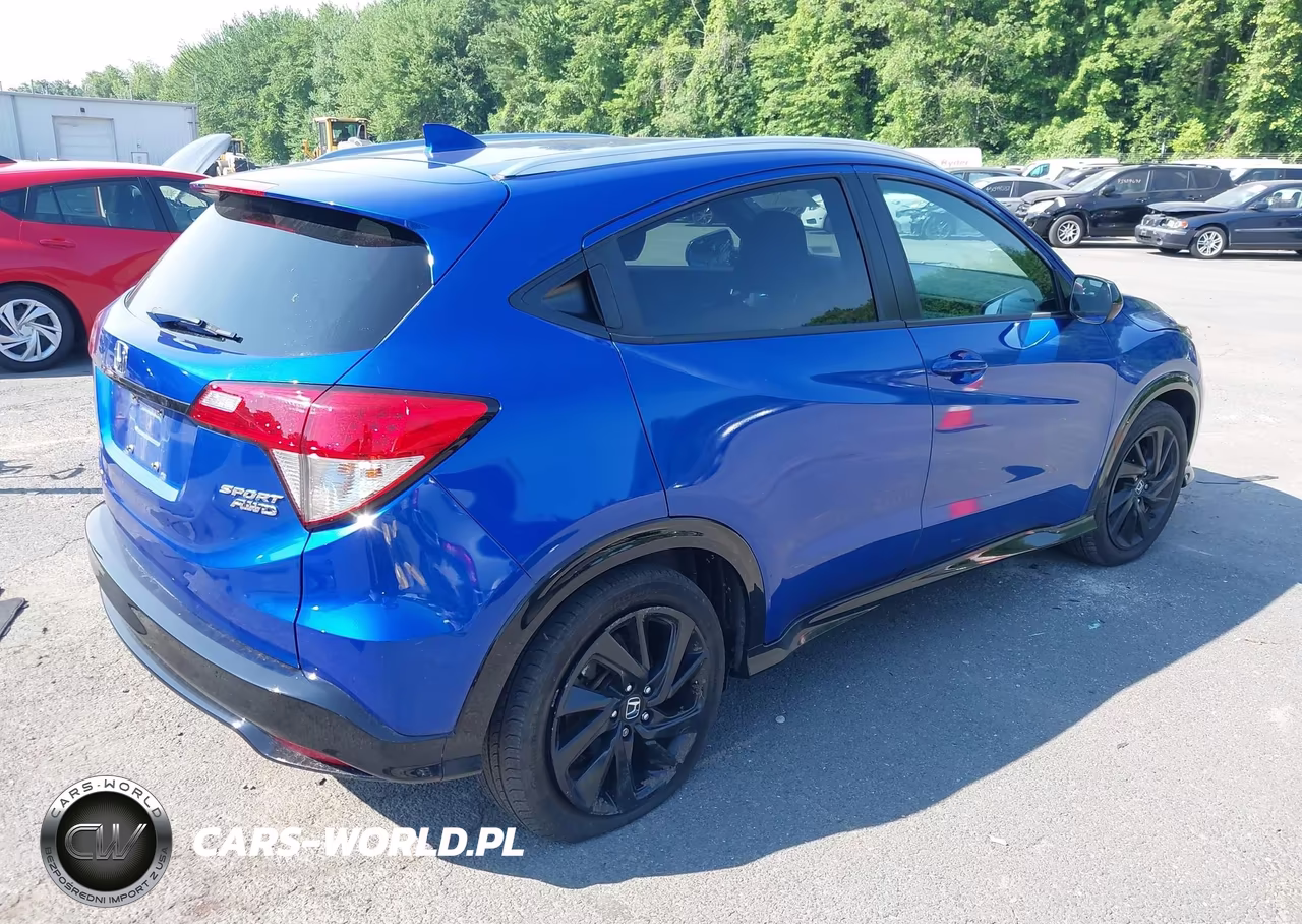 2021 Honda Hr-V Awd Sport VIN:3CZRU6H10MM755626 - 4