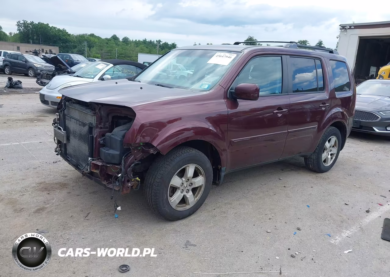 2011 Honda Pilot Ex-L VIN:5FNYF4H55BB030818 - 2