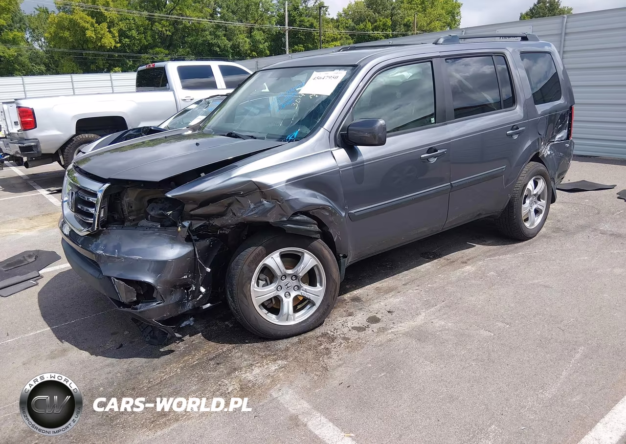 2014 Honda Pilot Ex VIN:5FNYF3H43EB002764 - 2