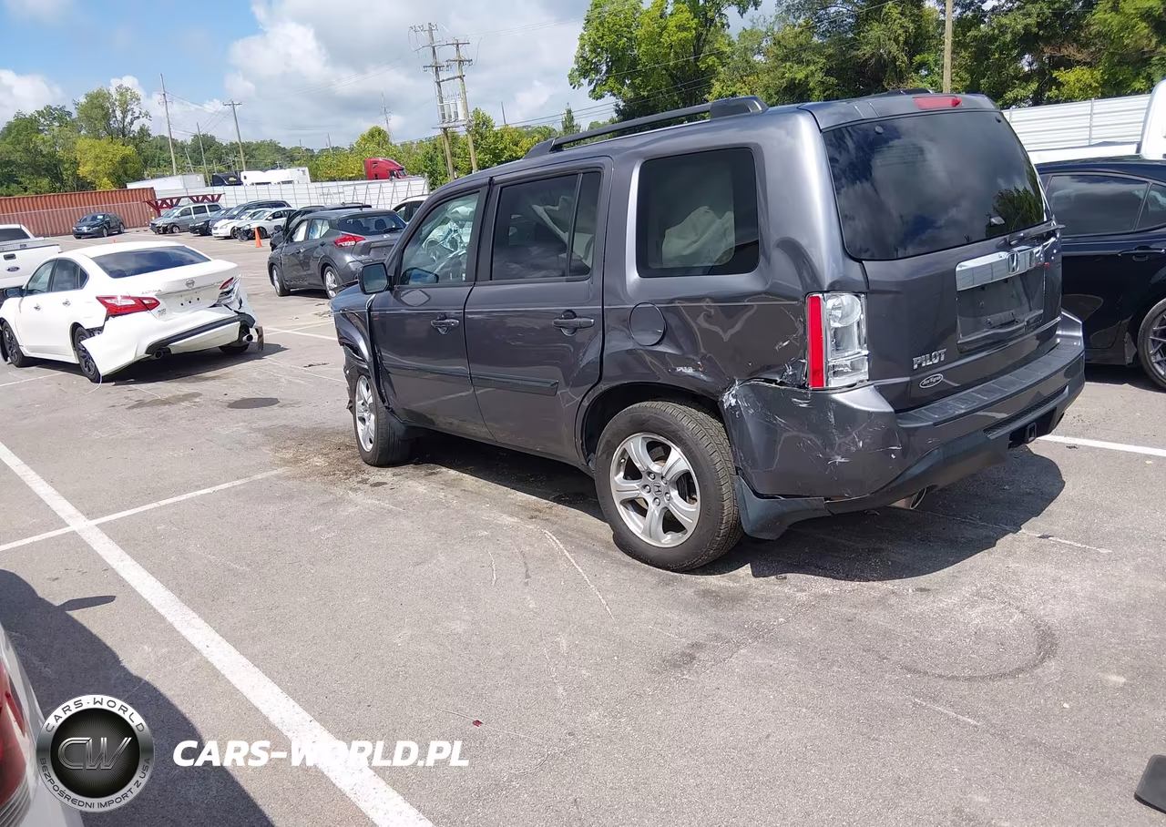 2014 Honda Pilot Ex VIN:5FNYF3H43EB002764 - 3
