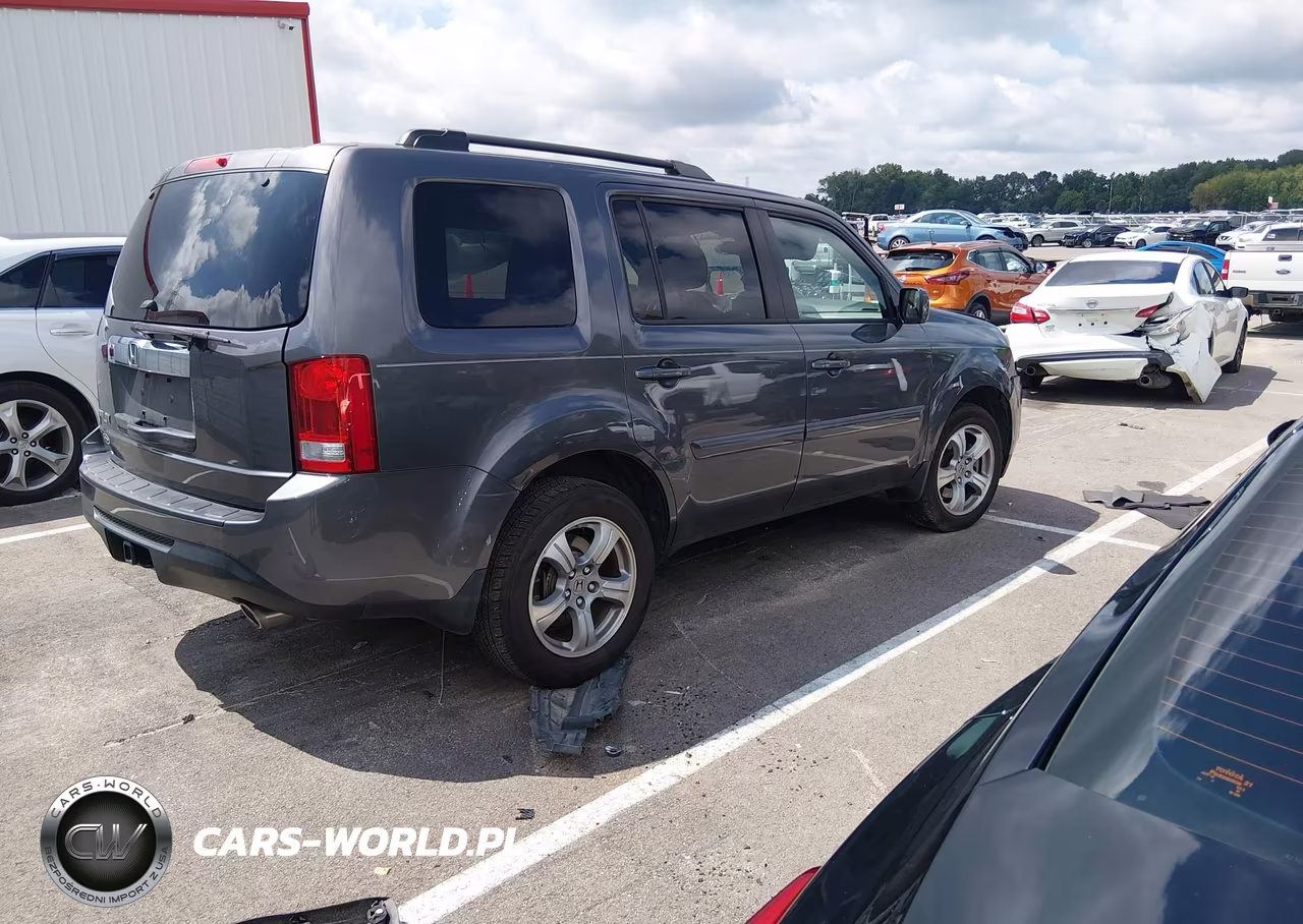 2014 Honda Pilot Ex VIN:5FNYF3H43EB002764 - 4