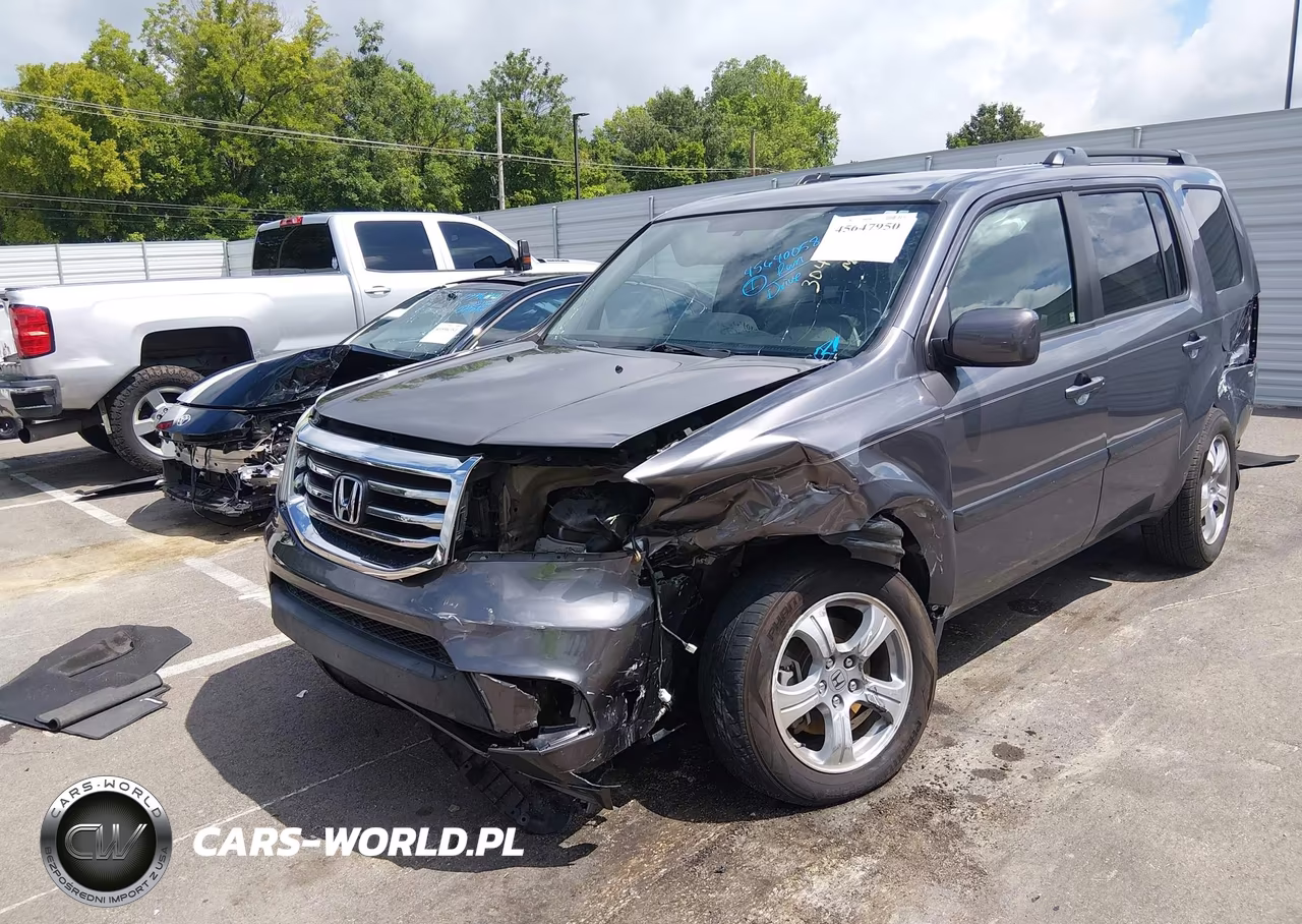 2014 Honda Pilot Ex VIN:5FNYF3H43EB002764 - 6