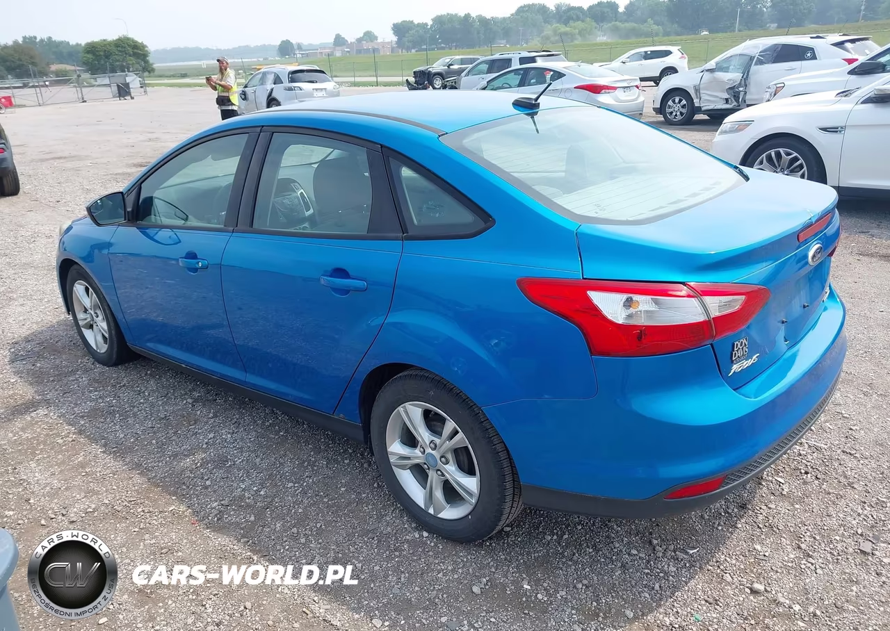 2013 Ford Focus Se VIN:1FADP3F2XDL209666 - 3