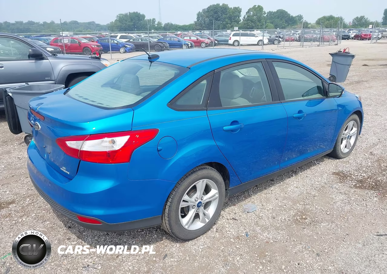 2013 Ford Focus Se VIN:1FADP3F2XDL209666 - 4