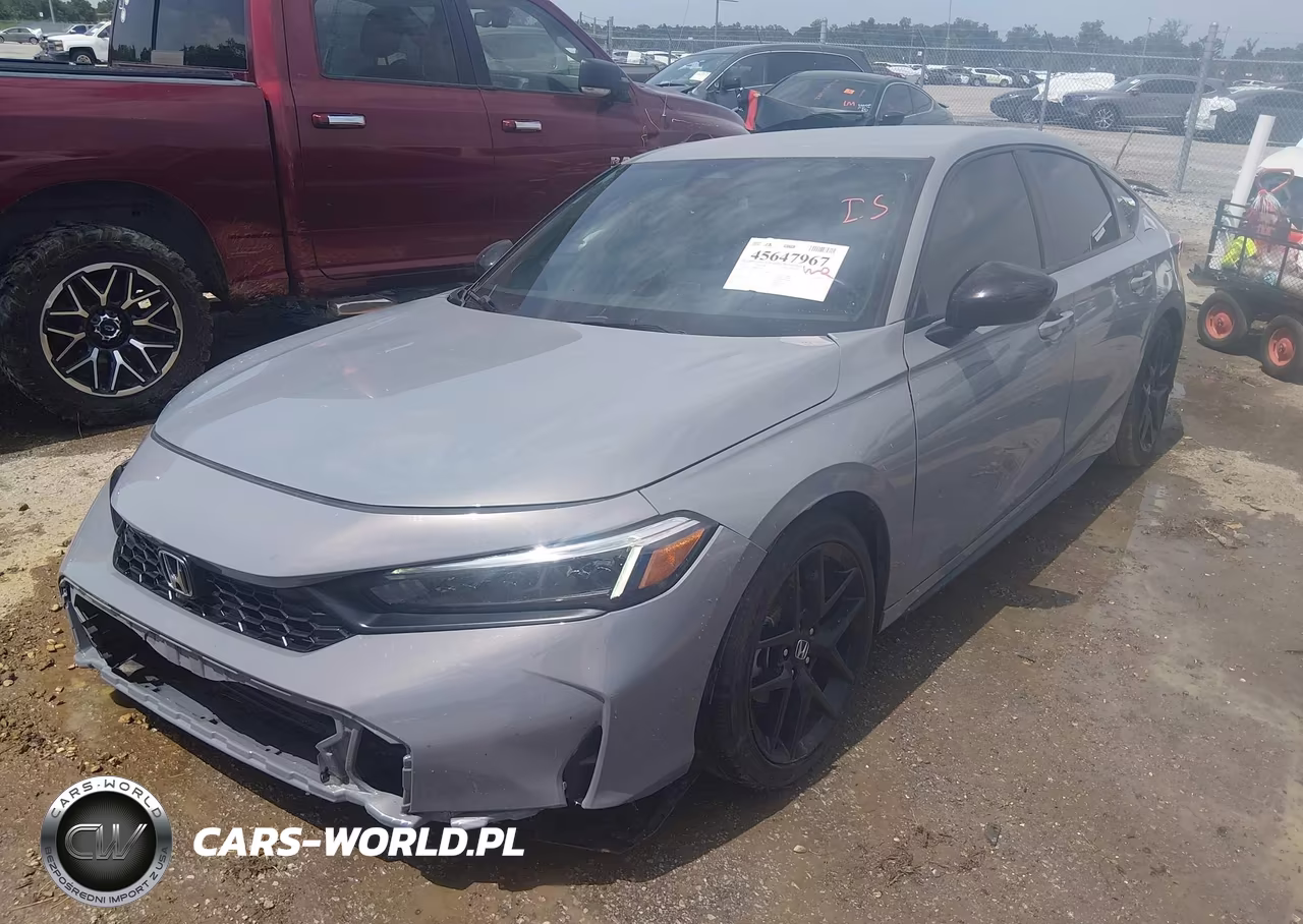 2025 Honda Civic Sedan Sport VIN:19XFL2H87SE022353 - 2