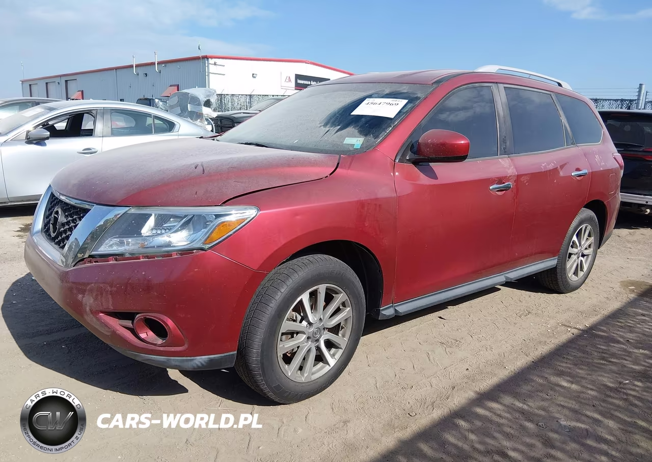 2013 Nissan Pathfinder Sv VIN:5N1AR2MM0DC638722 - 2