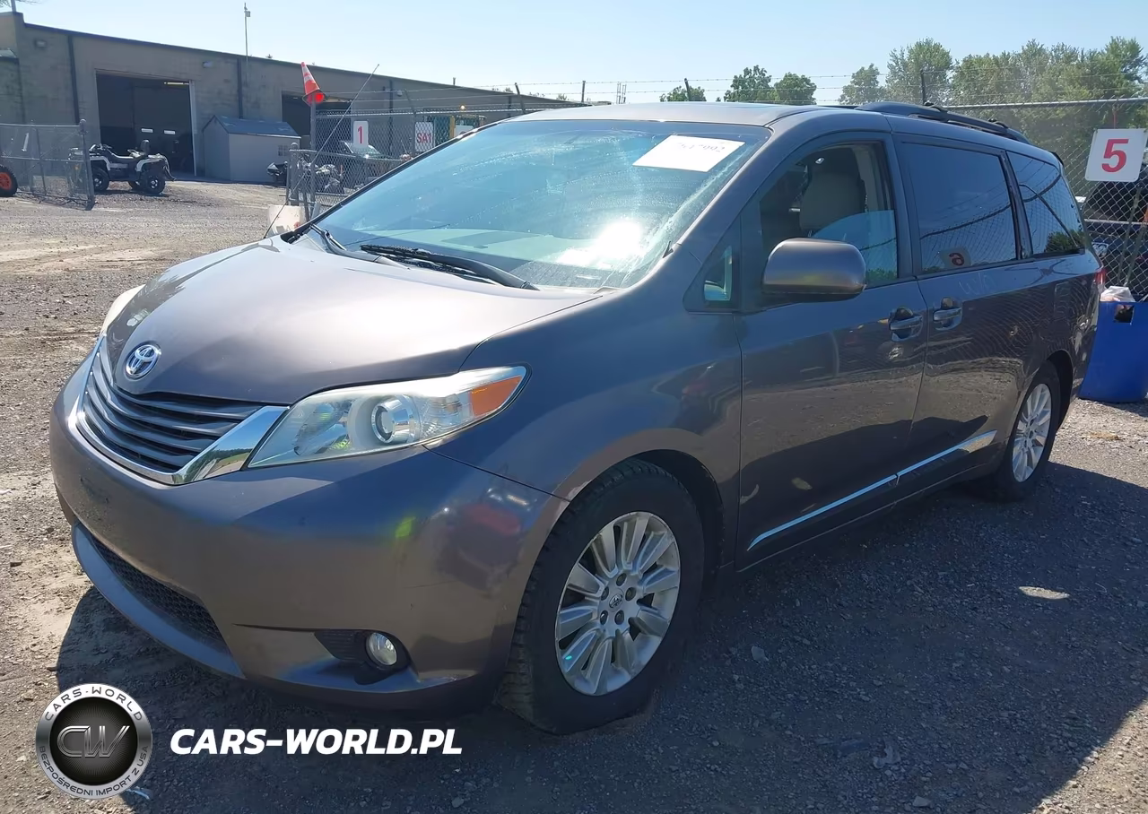 2013 Toyota Sienna Xle 7 Passenger VIN:5TDDK3DC5DS065916 - 2
