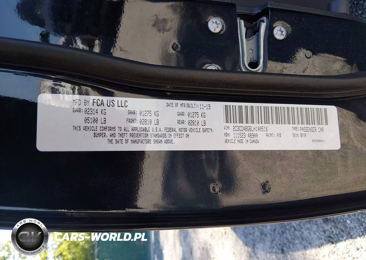 2020 Dodge Charger Sxt Rwd VIN:2C3CDXBG6LH100516 - 9