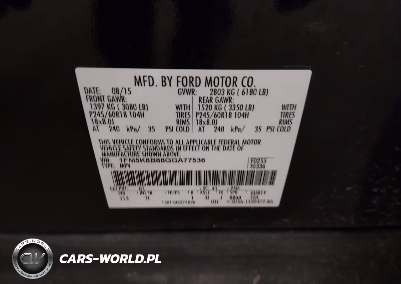 2016 Ford Explorer VIN:1FM5K8B88GGA77536 - 9