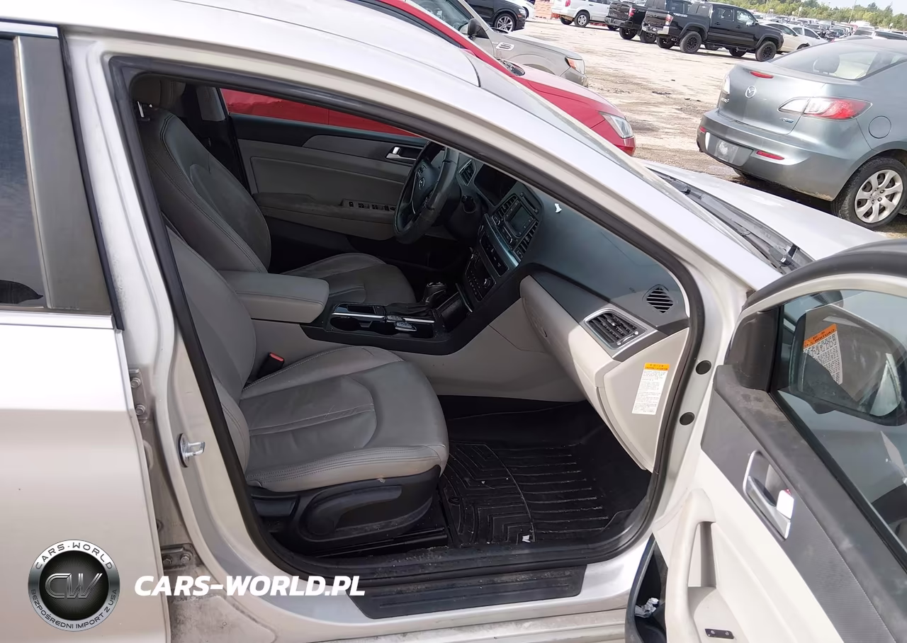 2016 Hyundai Sonata Hybrid Se VIN:KMHE24L16GA038201 - 5