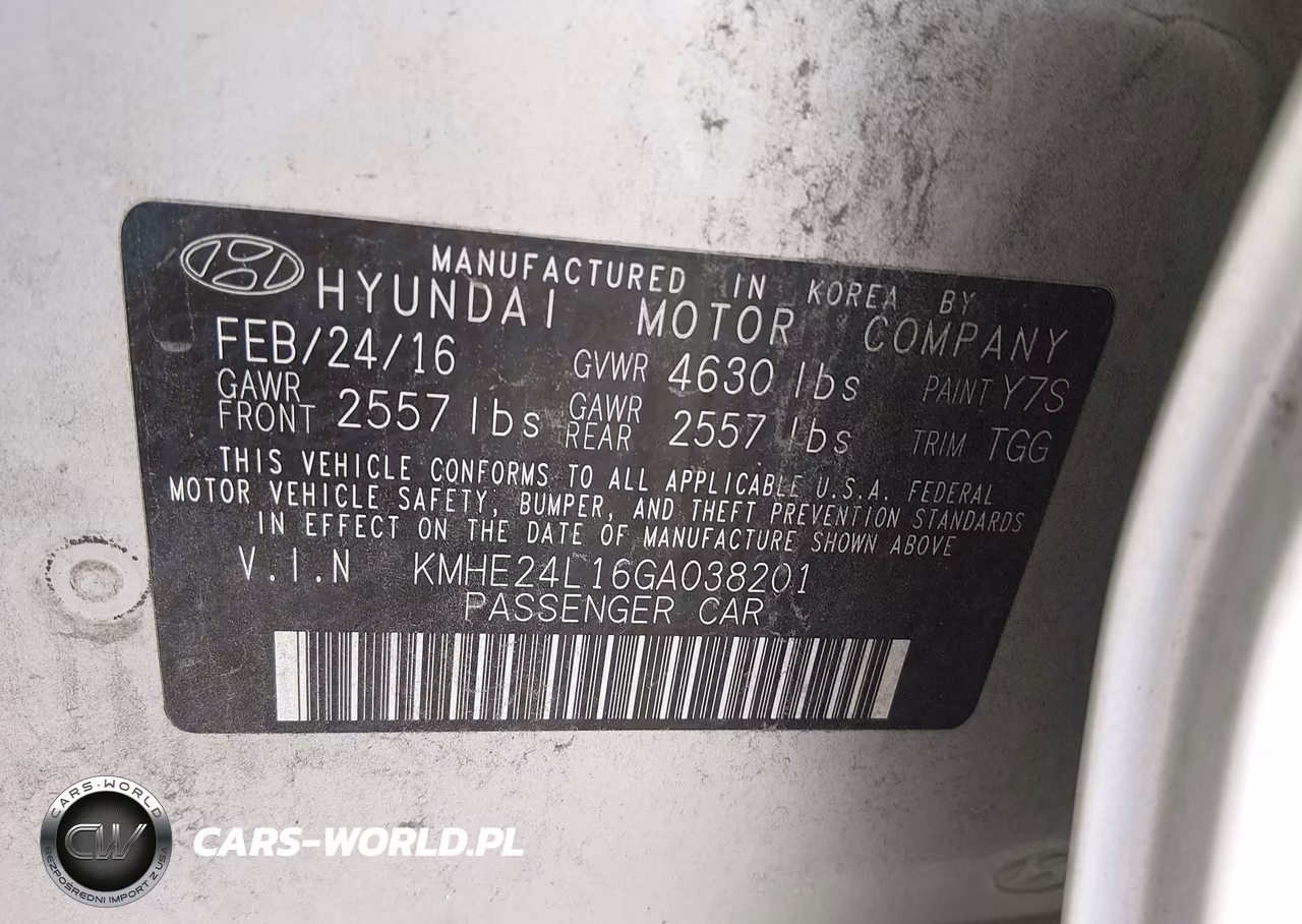 2016 Hyundai Sonata Hybrid Se VIN:KMHE24L16GA038201 - 9