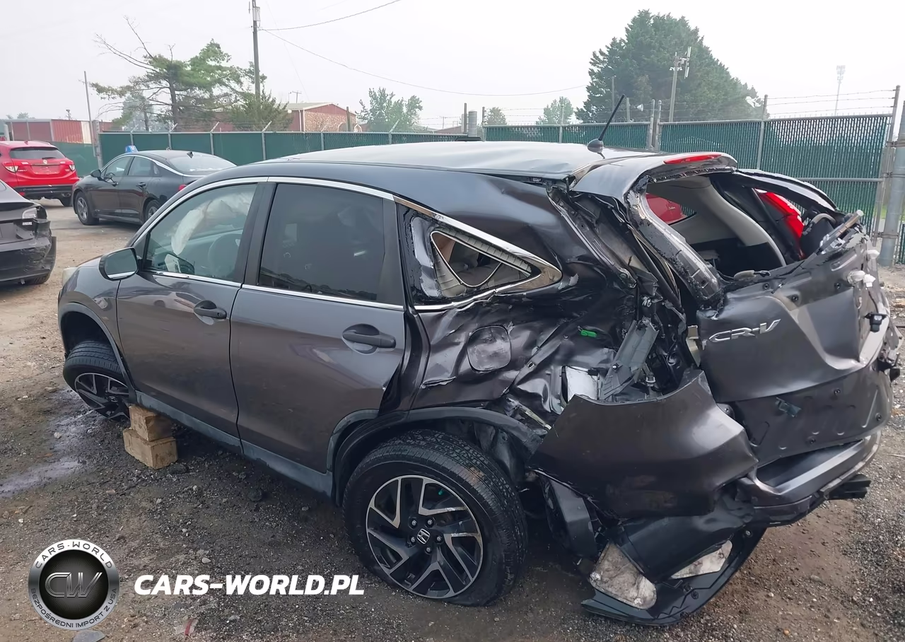 2016 Honda Cr-V Se VIN:2HKRM3H46GH537098 - 3