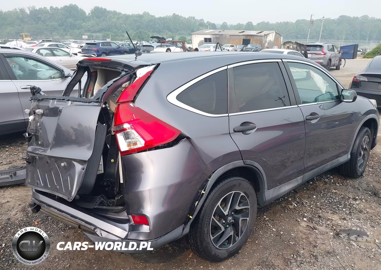 2016 Honda Cr-V Se VIN:2HKRM3H46GH537098 - 4