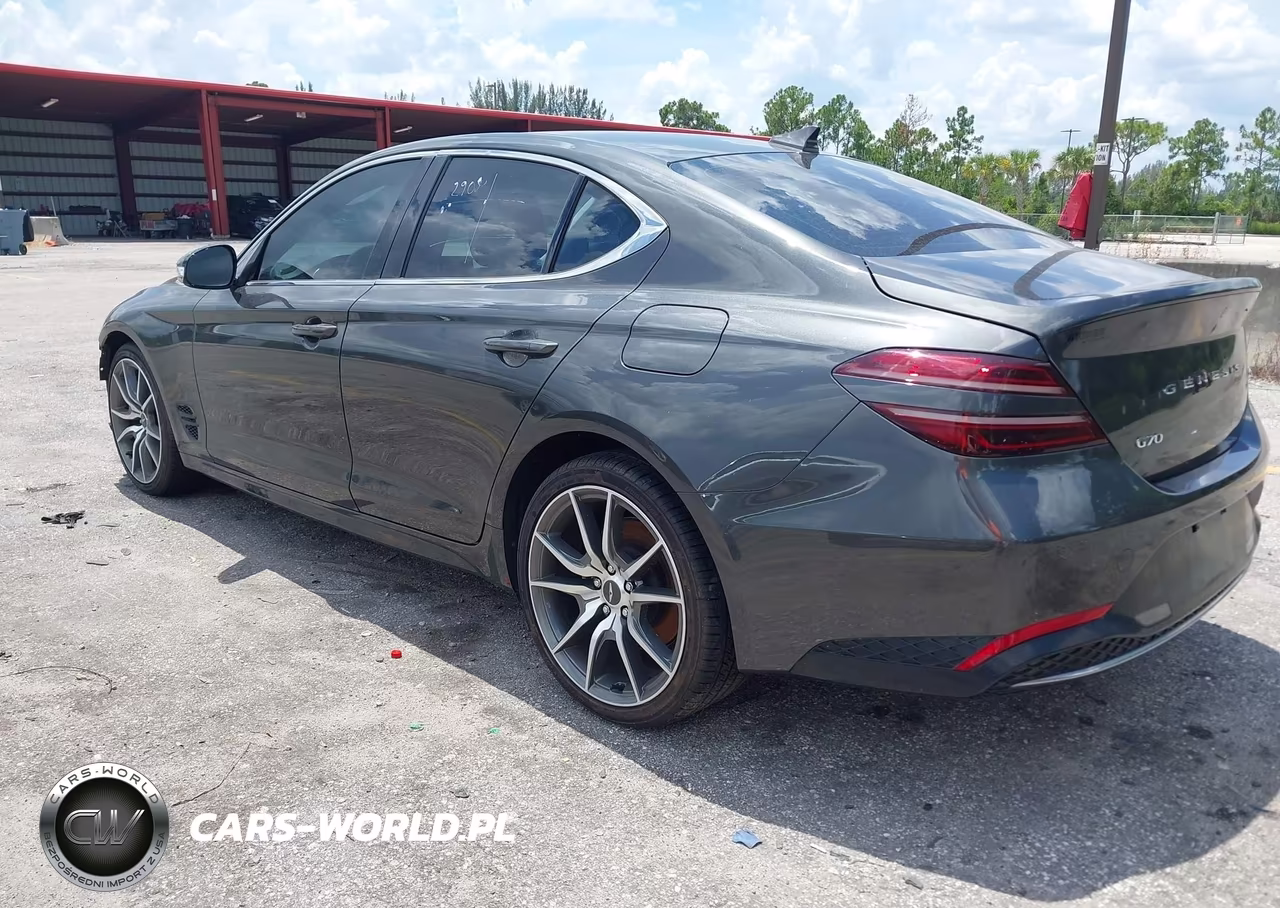2023 Genesis G70 2.0T Rwd VIN:KMTG34TAXPU106803 - 3