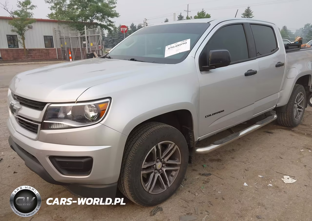 2020 Chevrolet Colorado 4Wd Short Box Wt VIN:1GCGTBEN7L1102223 - 2