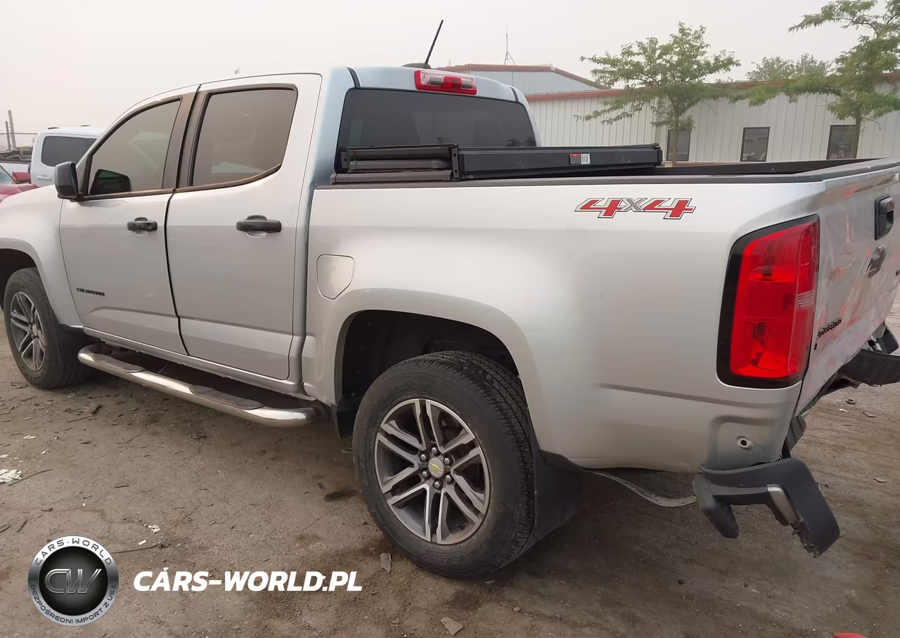2020 Chevrolet Colorado 4Wd Short Box Wt VIN:1GCGTBEN7L1102223 - 3