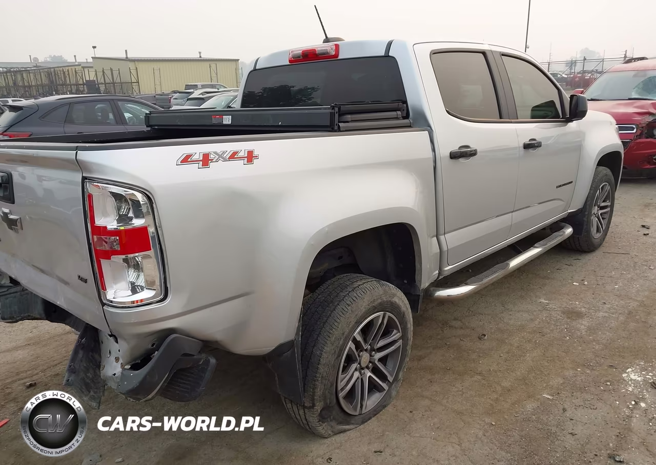 2020 Chevrolet Colorado 4Wd Short Box Wt VIN:1GCGTBEN7L1102223 - 4