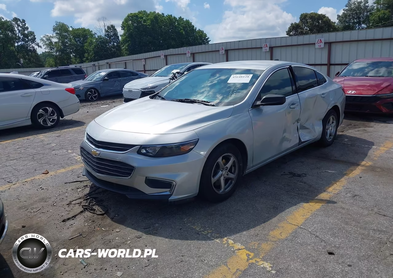 2016 Chevrolet Malibu Ls VIN:1G1ZB5ST2GF207074 - 2