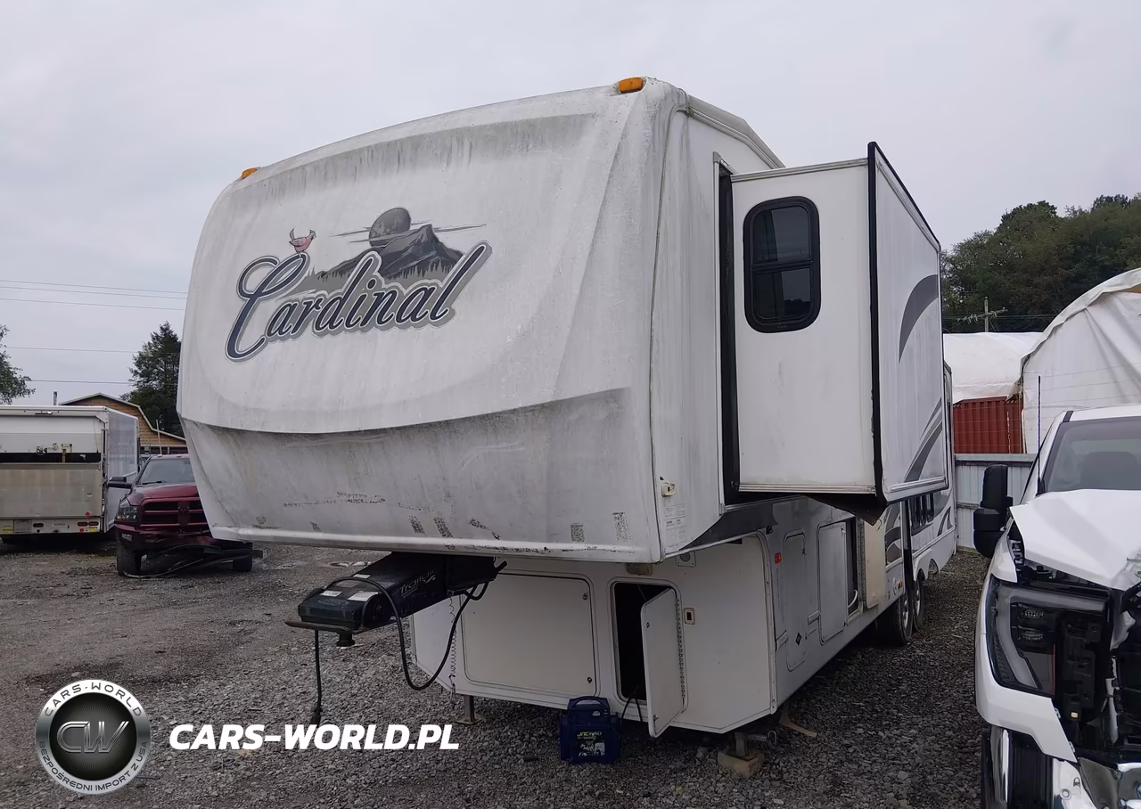 2009 Forest River Cardinal VIN:4X4FCAF2X9G095200 - 2