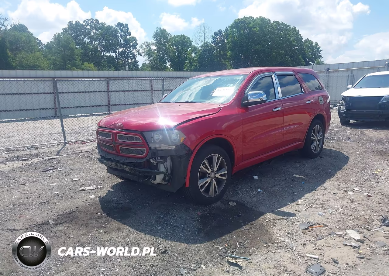 2013 Dodge Durango Sxt VIN:1C4RDHAG2DC658297 - 2