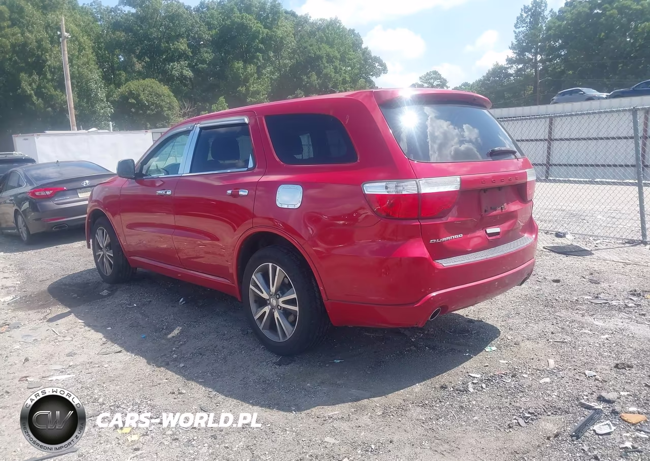 2013 Dodge Durango Sxt VIN:1C4RDHAG2DC658297 - 3
