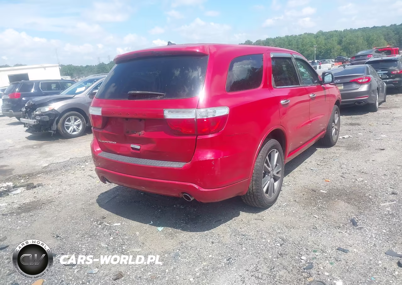 2013 Dodge Durango Sxt VIN:1C4RDHAG2DC658297 - 4