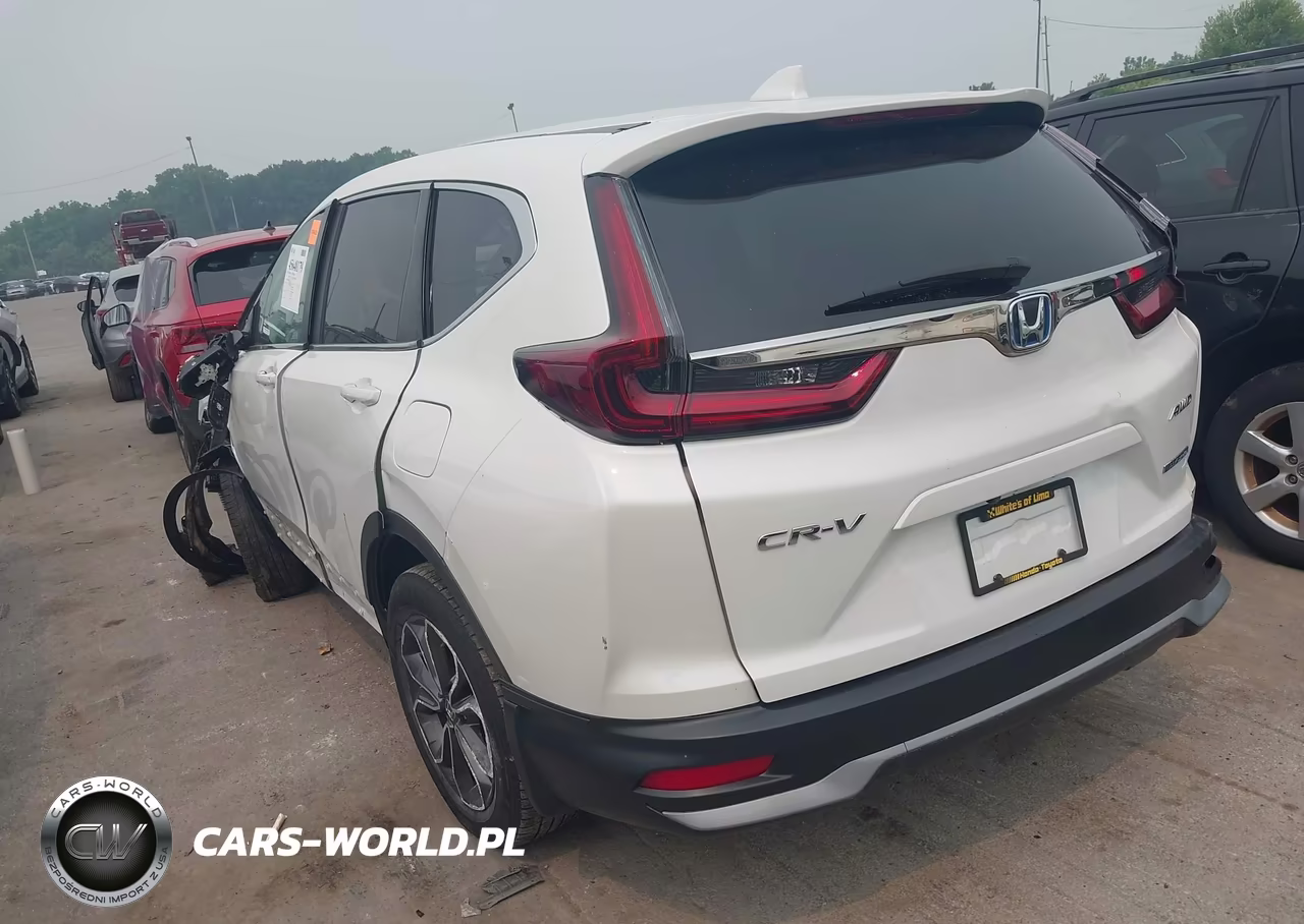 2020 Honda Cr-V Hybrid Ex VIN:7FART6H58LE020055 - 3