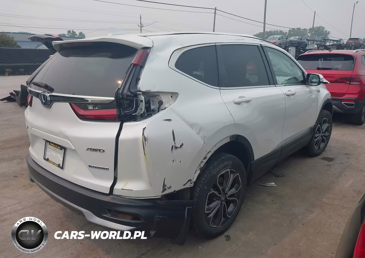 2020 Honda Cr-V Hybrid Ex VIN:7FART6H58LE020055 - 4