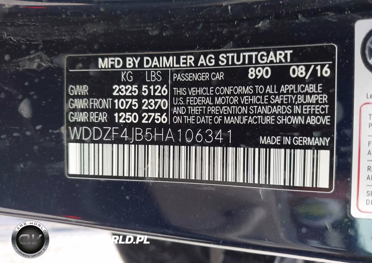 2017 Mercedes-Benz E 300 VIN:WDDZF4JB5HA106341 - 9