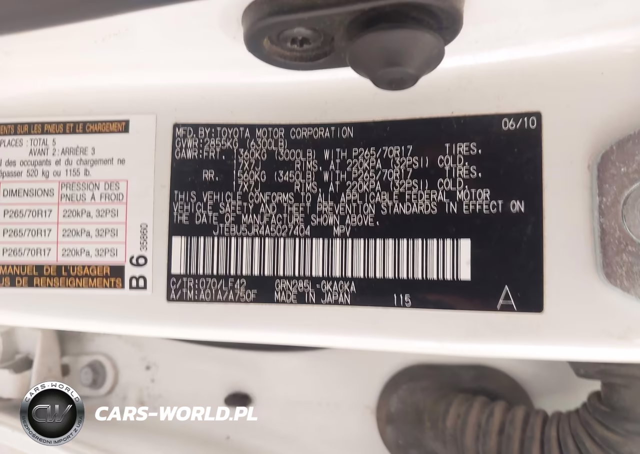2010 Toyota 4Runner Sr5 V6 VIN:JTEBU5JR4A5027404 - 9
