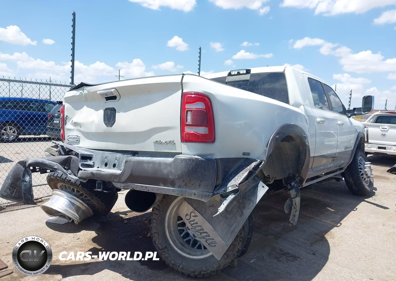 2020 Ram 3500 Laramie Longhorn 4X4 6'4 Box VIN:3C63RRNL4LG240959 - 4