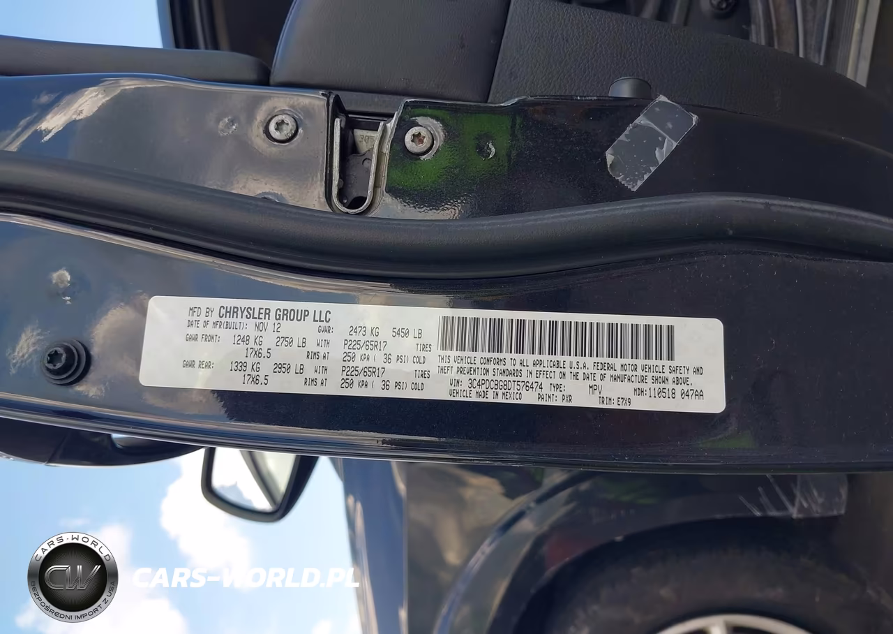 2013 Dodge Journey Sxt VIN:3C4PDCBG8DT576474 - 9