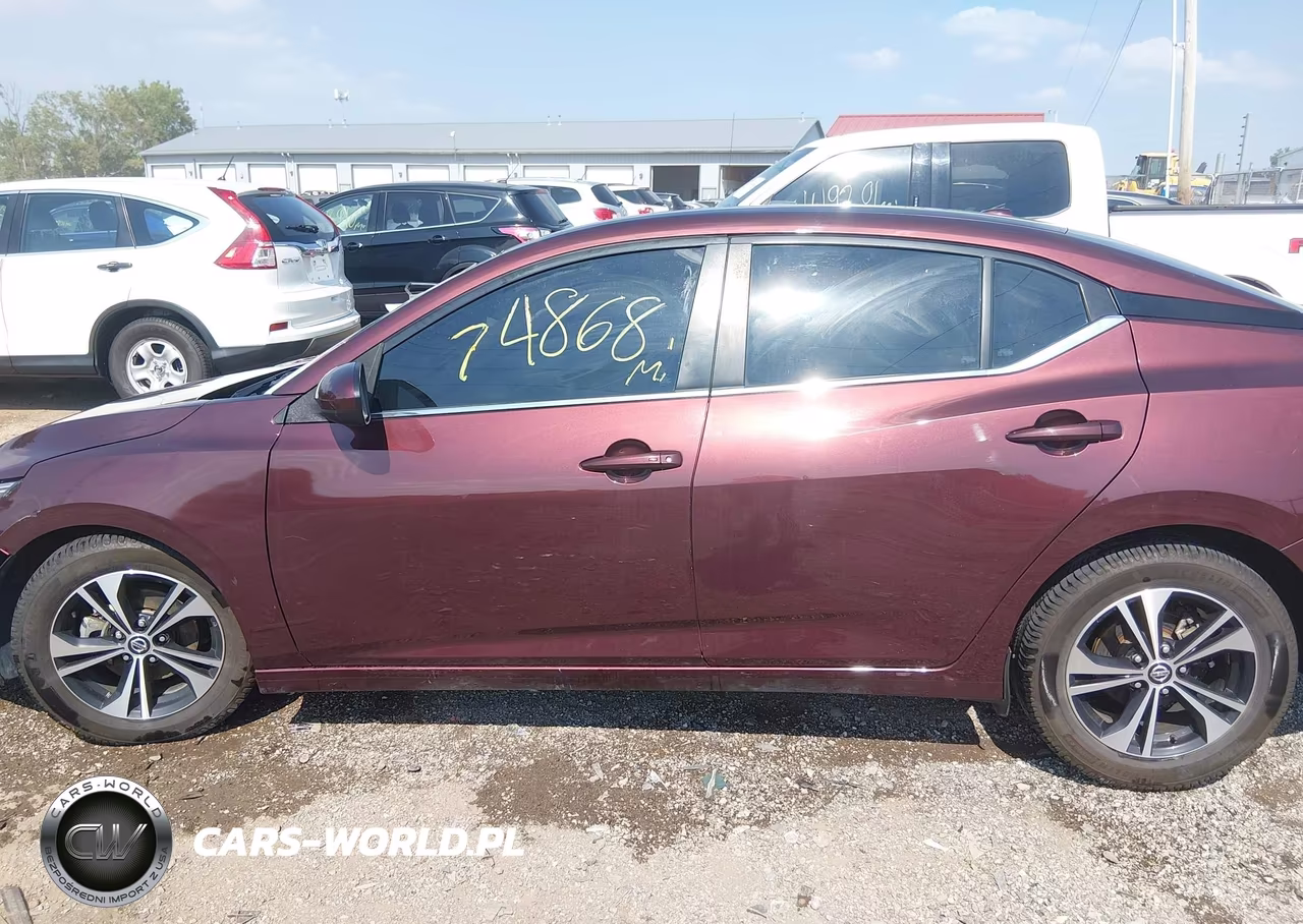 2022 Nissan Sentra Sv Xtronic Cvt VIN:3N1AB8CV6NY253120 - 14