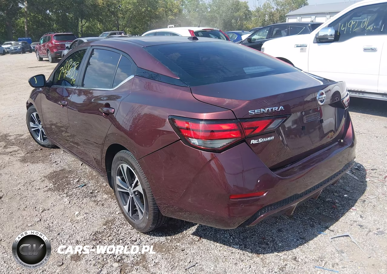 2022 Nissan Sentra Sv Xtronic Cvt VIN:3N1AB8CV6NY253120 - 3