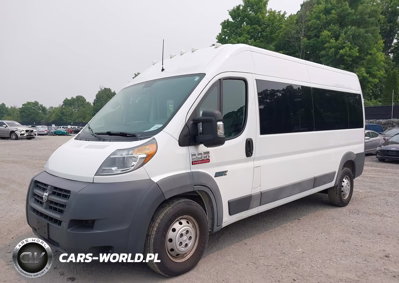 2018 Ram Promaster 2500 Window Van High Roof 159 Wb VIN:3C7WRVPGXJE154730 - 2