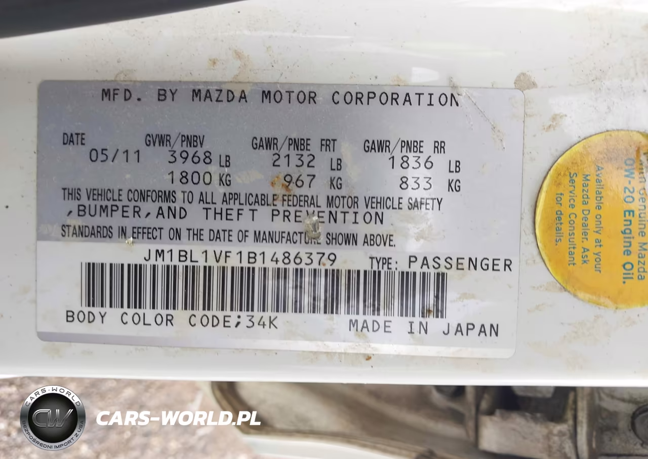 2011 Mazda Mazda3 I Touring VIN:JM1BL1VF1B1486379 - 9