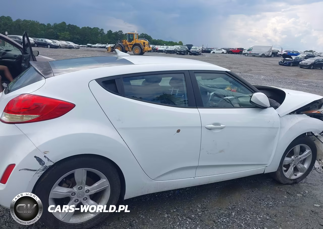 2014 Hyundai Veloster Base W-Gray VIN:KMHTC6AD9EU185542 - 13