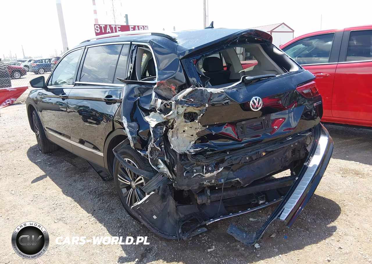 2019 Volkswagen Tiguan 2.0T Se-2.0T Sel-2.0T Sel R-Line-2.0T Sel R-Line Black VIN:3VV2B7AX9KM056947 - 3